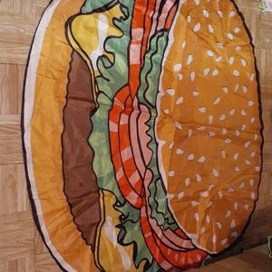 Hamburger wall decor